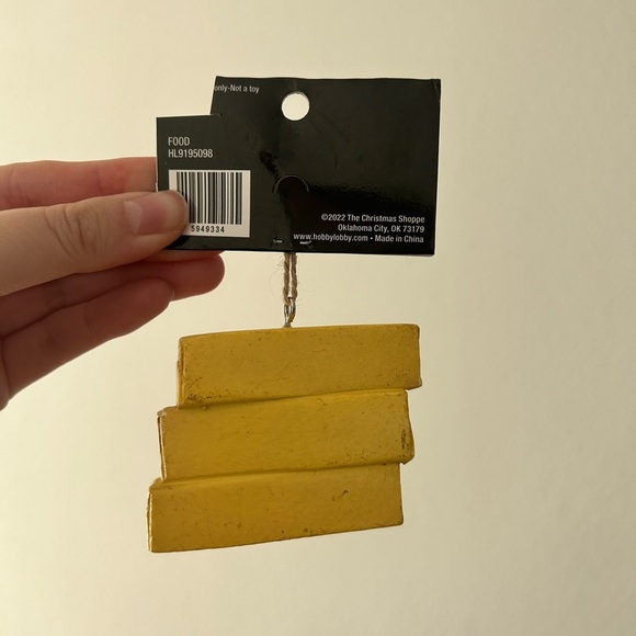 Butter Stick Christmas Ornament, The Christmas Shoppe- NWT - Picture 3 of 4